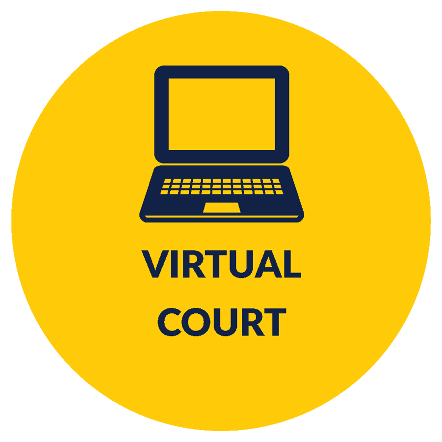 Virtual court button